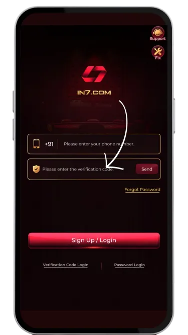 Enter verification code to login